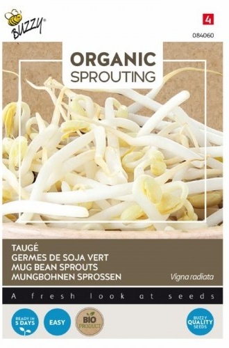 BIO semená Mungo fazuľa na microgreens a klíčenie cca 30 g